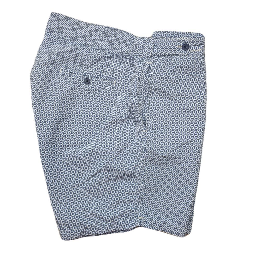 Men's Blue Patterned Board Shorts